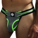 Breedwell New Wave Thong - Grey - Neon Green