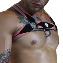 Breedwell New Wave Circuit Harness - Black - Neon Orange