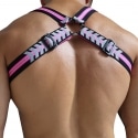 Breedwell New Wave Circuit Harness - Grey - Neon Pink