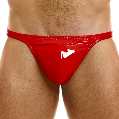 Modus Vivendi Viral Vinyl Thong - Red