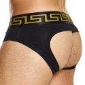 Modus Vivendi Meander Bottomless Briefs - Black