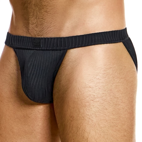 Modus Vivendi Curved Tanga Briefs - Black