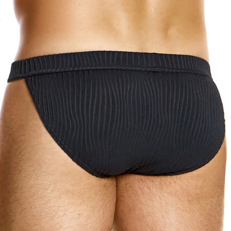 Modus Vivendi Curved Tanga Briefs - Black