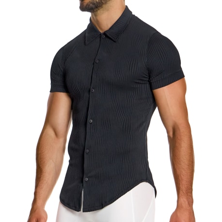 Modus Vivendi Curved Shirt - Black