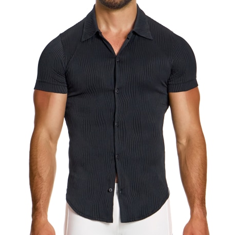 Modus Vivendi Curved Shirt - Black