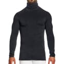 Modus Vivendi Curved Roll Neck T-Shirt - Black