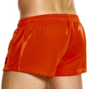 Modus Vivendi Curved 80's Shorts - Orange