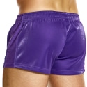 Modus Vivendi Curved 80's Shorts - Purple