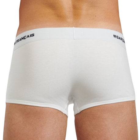 Boxer Court Indispensable Blanc