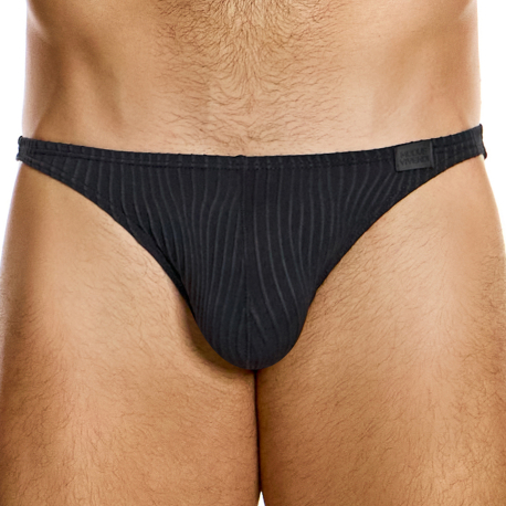 Modus Vivendi Curved Low Cut Briefs - Black