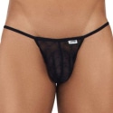 CandyMan Jock Strap Micro Dentelle Noir