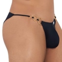 CandyMan Holes In One Bikini Briefs - Black