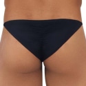 CandyMan Holes In One Bikini Briefs - Black