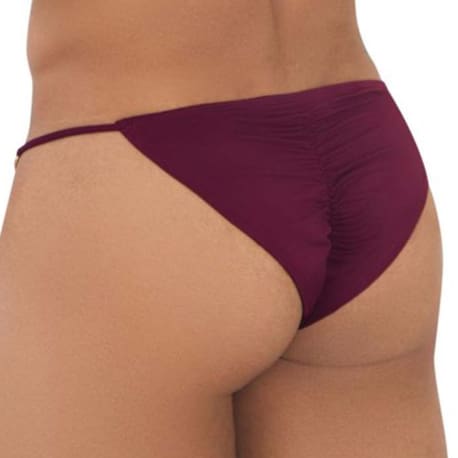 CandyMan Slip Bikini Holes In One Bordeaux