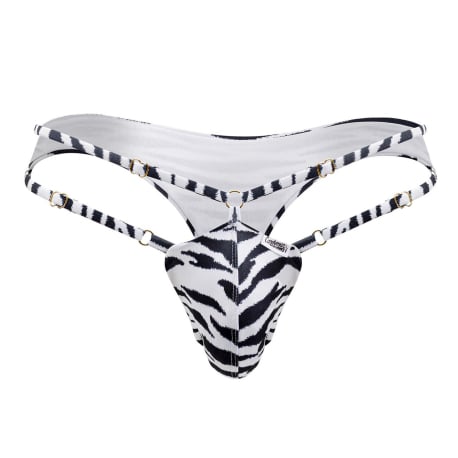 CandyMan Safari Thong - Zebra