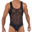 CandyMan Work-N-Out Bodysuit - Black