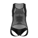 CandyMan Work-N-Out Bodysuit - Black