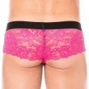 Lookme Lace Mini Trunks - Magenta