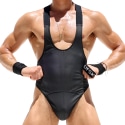 Rufskin Trick Thong Bodysuit - Black