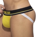 Addicted Double Stripe Basic Jock - Yellow