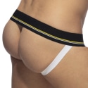 Addicted Double Stripe Basic Jock - Yellow