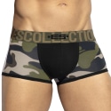 ES Collection Boxer Court Colorful Noir - Camouflage - Blanc