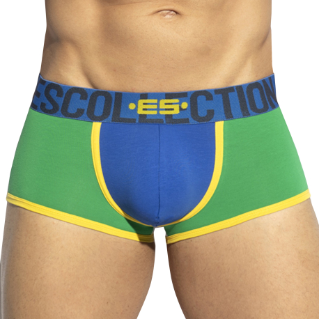 ES Collection Colorful Trunks - Royal - Green - White