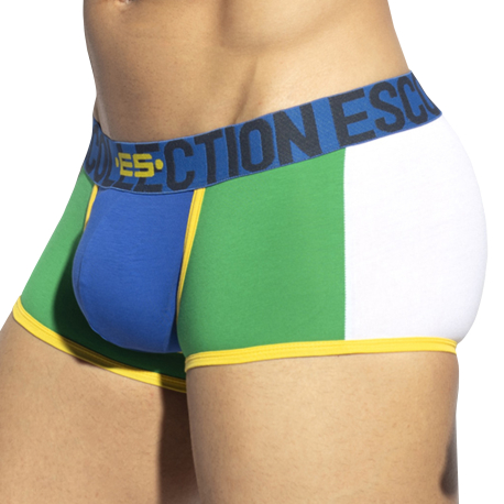 ES Collection Colorful Trunks - Royal - Green - White