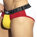 ES Collection Colorful Briefs - Yellow - Red - White