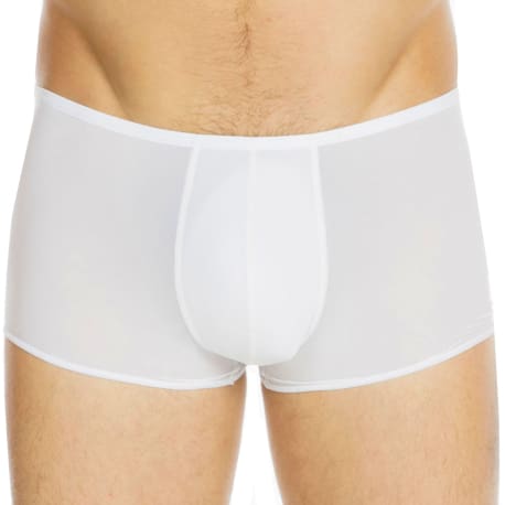 HOM Temptation Plume Microfiber Trunks - White