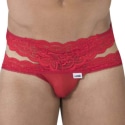 CandyMan Slip Bikini Double Dentelle Rouge