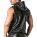 TOF Paris Kinky Sleeveless Hoodie - Black