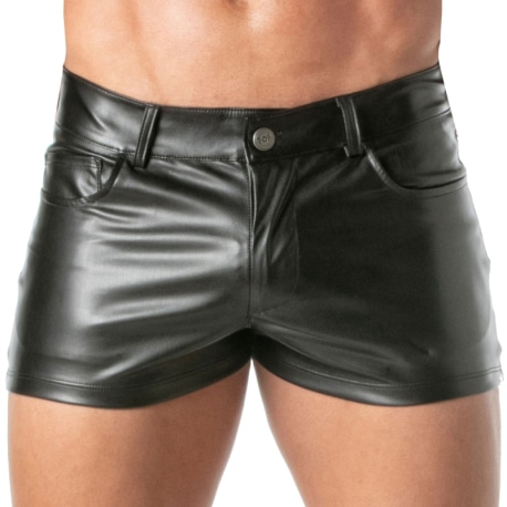 TOF Paris Kinky Mini Shorts - Black