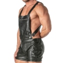 TOF Paris Kinky Short Overalls - Black