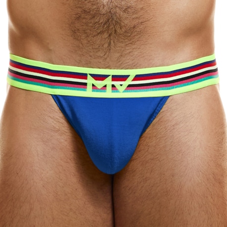 Modus Vivendi Tiger Thong Bodysuit - Blue