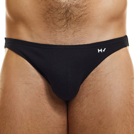 Modus Vivendi Peace Low Cut Cotton Briefs - Black