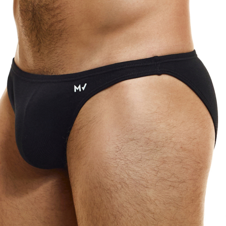 Modus Vivendi Peace Low Cut Cotton Briefs - Black