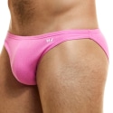 Modus Vivendi Peace Low Cut Cotton Briefs - Fuchsia