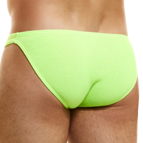 Modus Vivendi Peace Low Cut Microfiber Briefs - Lime