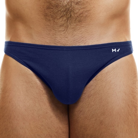 Modus Vivendi Peace Low Cut Cotton Briefs - Navy