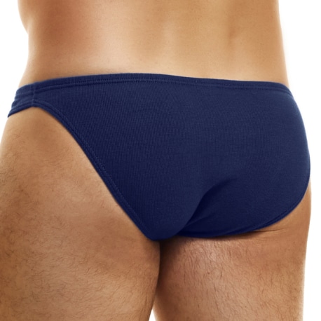 Modus Vivendi Slip Low Cut Peace Coton Bleu Marine