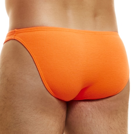 Modus Vivendi Peace Low Cut Microfiber Briefs - Orange