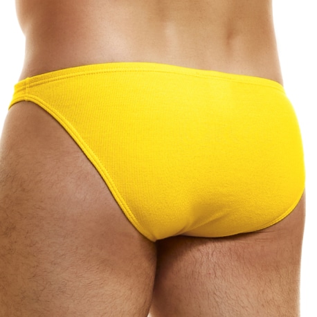 Modus Vivendi Peace Low Cut Cotton Briefs - Yellow