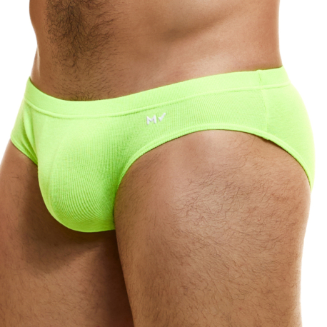 Modus Vivendi Peace Classic Microfiber Briefs - Lime