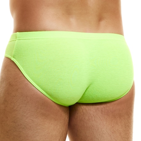 Modus Vivendi Peace Classic Microfiber Briefs - Lime