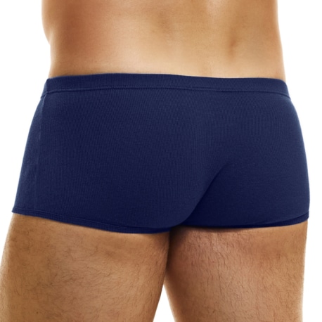 Modus Vivendi Boxer Brazil Cut Peace Coton Bleu Marine