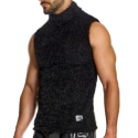 Modus Vivendi Fringes Sleeveless Top - Black