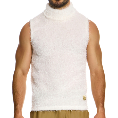 Modus Vivendi Fringes Sleeveless Top - Off White