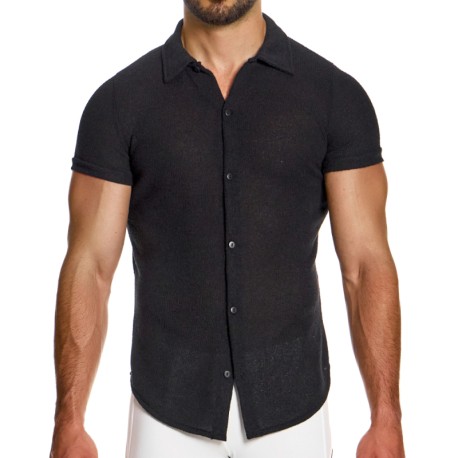 Modus Vivendi Purled Shirt - Black