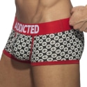 Addicted Boxer Court Geometric Noir